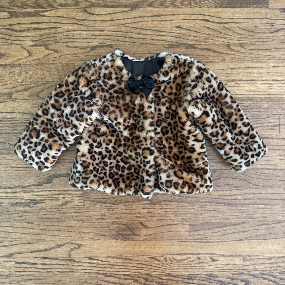 Leopard fur jacket/coat